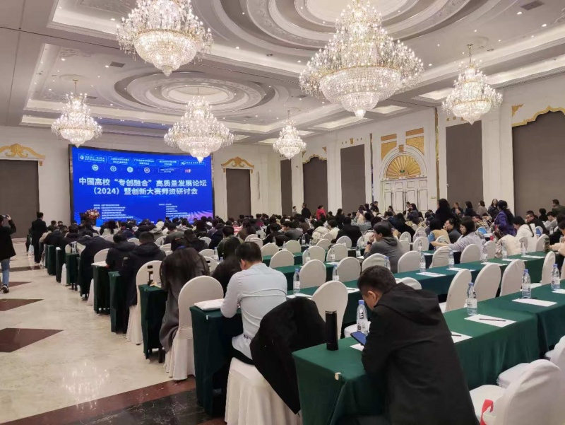 新视域文化产业学院支持文法学院教师代表参加参加中国高校“专创融合”高质量发展论坛