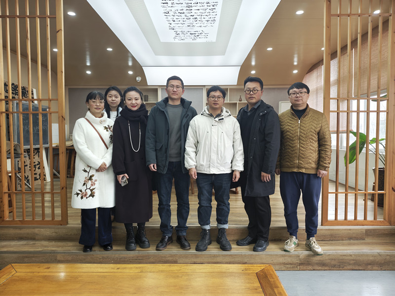 教育学院书法学专业赴棠湖外国语学校访企拓岗