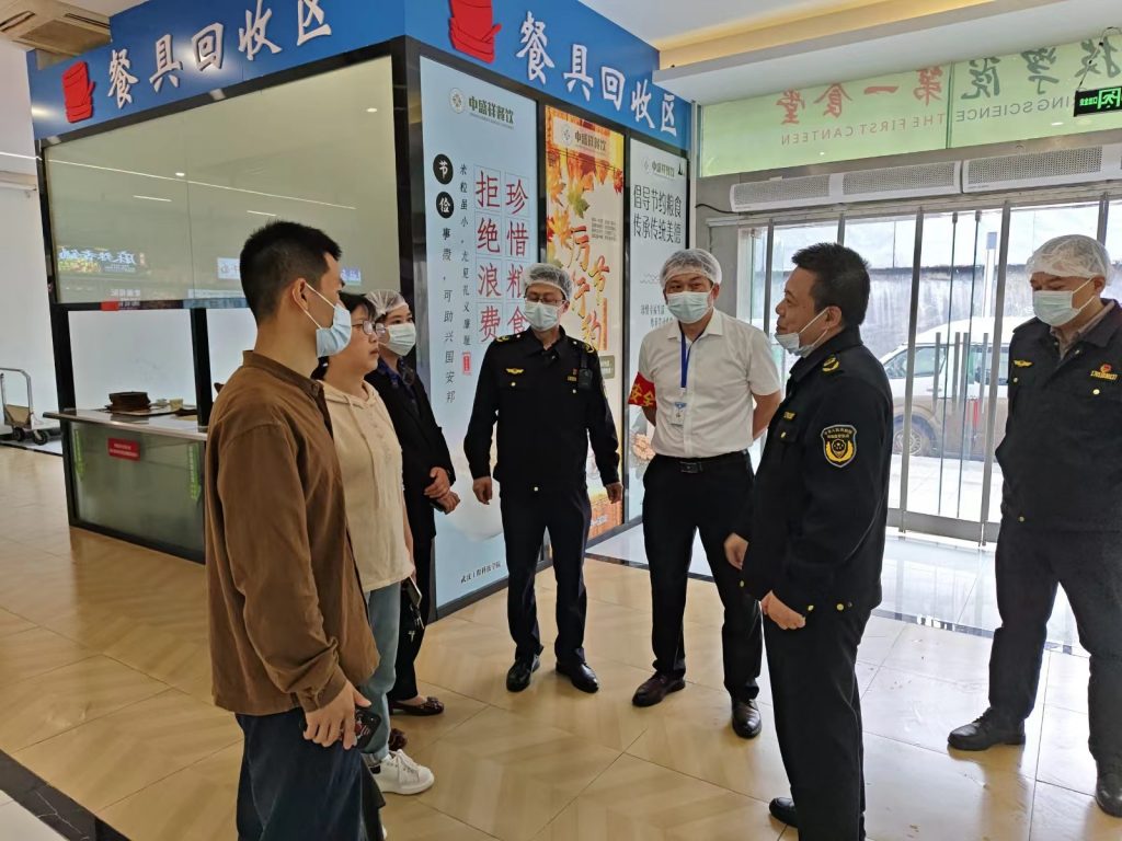 食品安全 | 江夏区综合执法大队莅临我校开展食品安全检查工作