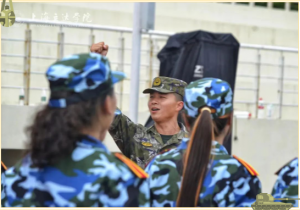 军训正当时,青春洒汗水
