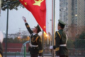【国护】国旗护卫队完成成都文理学院第二周例行升旗仪式