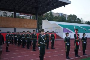【国护】国旗护卫队完成成都文理学院第四周例行升旗仪式