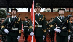 【国护】国旗护卫队完成成都文理学院第四周例行升旗仪式