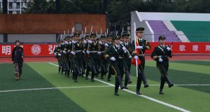 【国护】国旗护卫队完成成都文理学院第六周例行升旗仪式
