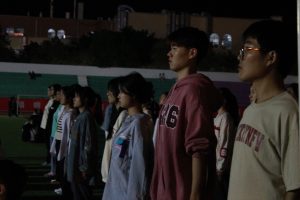 【国护】国旗护卫队23级预备队员进行首次晚训