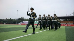 【国护】国旗护卫队完成成都文理学院第七周例行升旗仪式